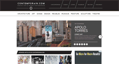Desktop Screenshot of contemporain.com